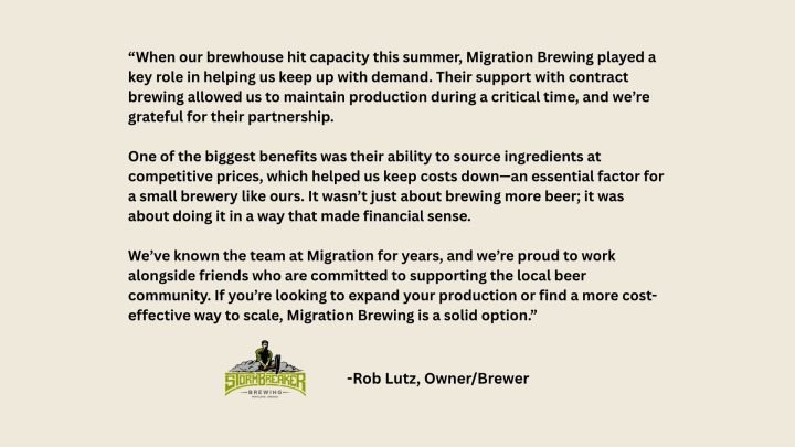 stormbreaker brewing testimonial